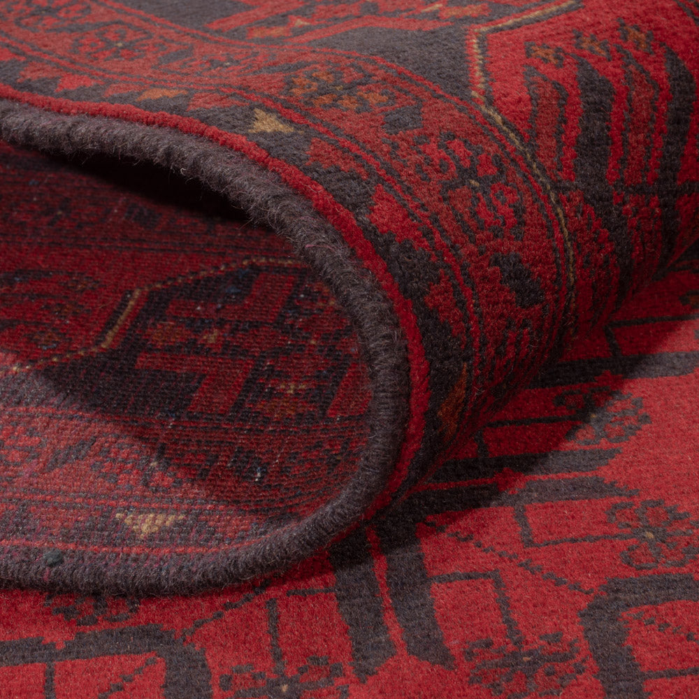 Afghaans tapijt - Kunduz - 234 x 178 cm - rood