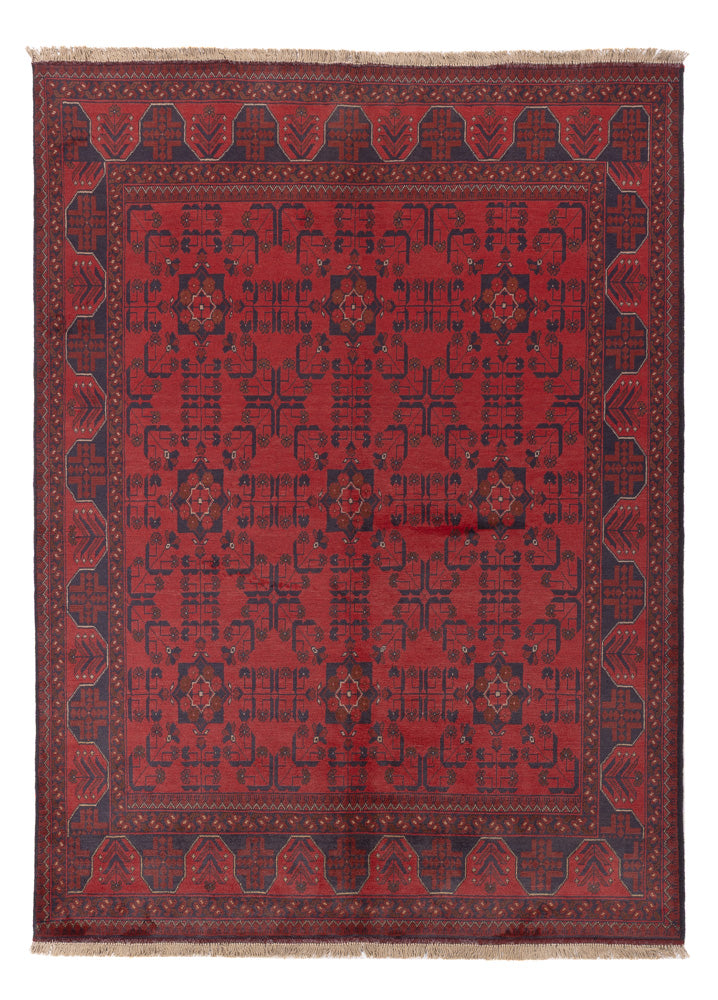 Afghaans tapijt - Kunduz - 230 x 171 cm - rood