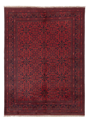 Afghaans tapijt - Kunduz - 227 x 171 cm - rood