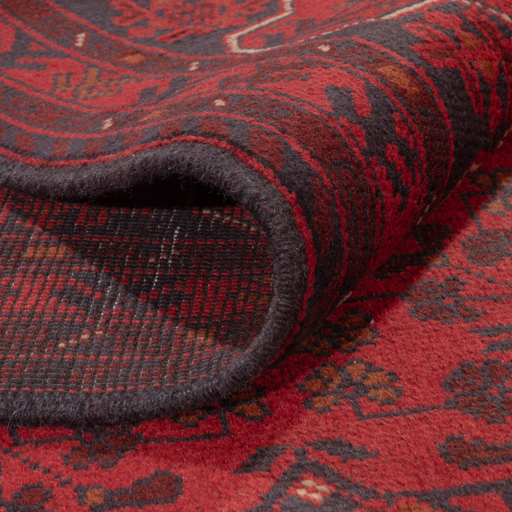 Afghaans tapijt - Kunduz - 234 x 175 cm - rood