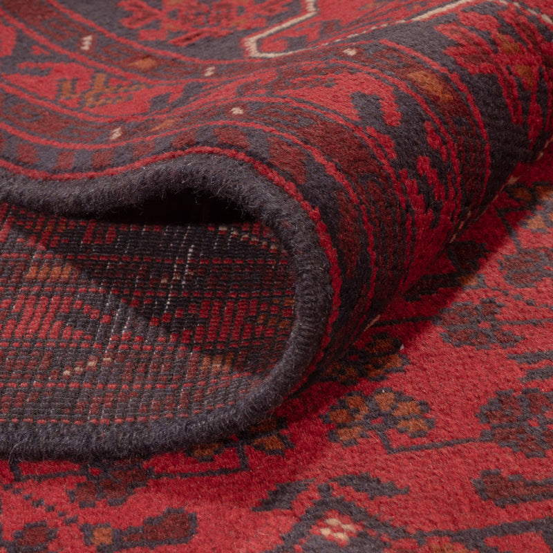 Afghaans tapijt - Kunduz - 234 x 175 cm - rood