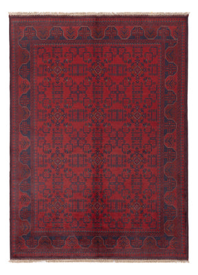 Afghaans tapijt - Kunduz - 229 x 177 cm - rood