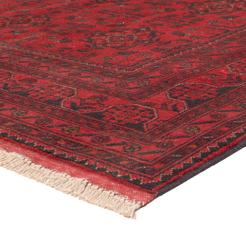 Afghaans tapijt - Kunduz - 229 x 177 cm - rood