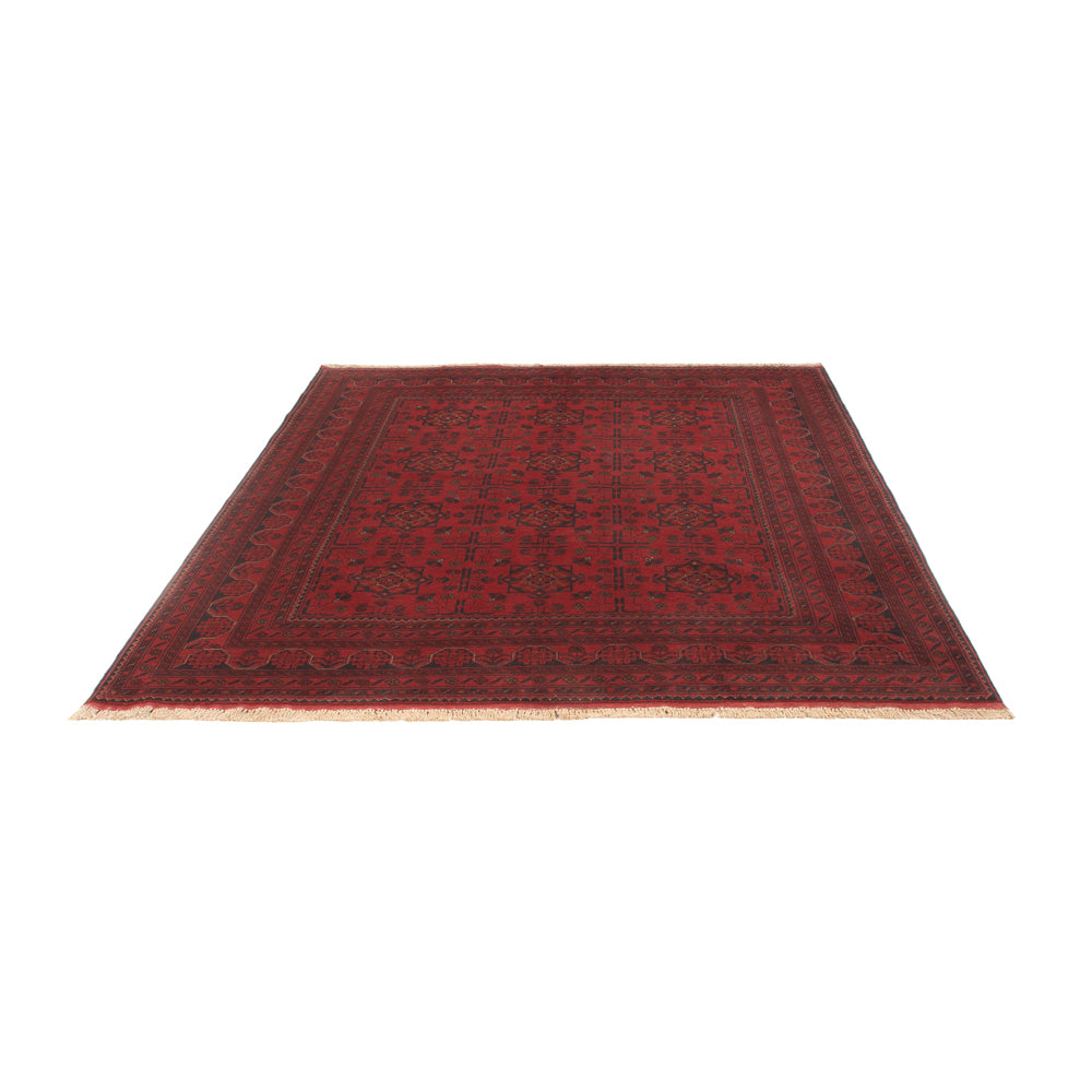 Afghaans tapijt - Kunduz - 229 x 177 cm - rood