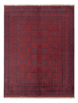 Afghaans tapijt - Kunduz - 231 x 176 cm - rood