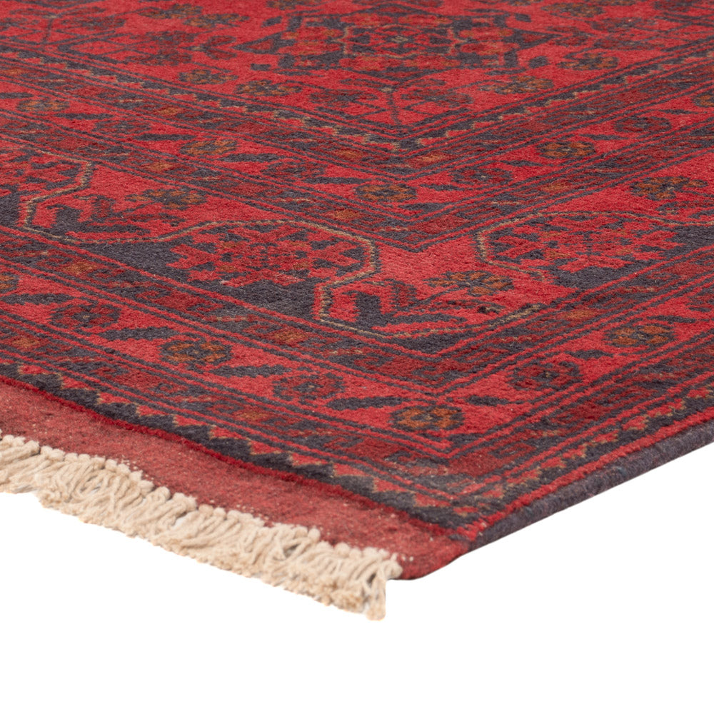 Afghaans tapijt - Kunduz - 231 x 176 cm - rood