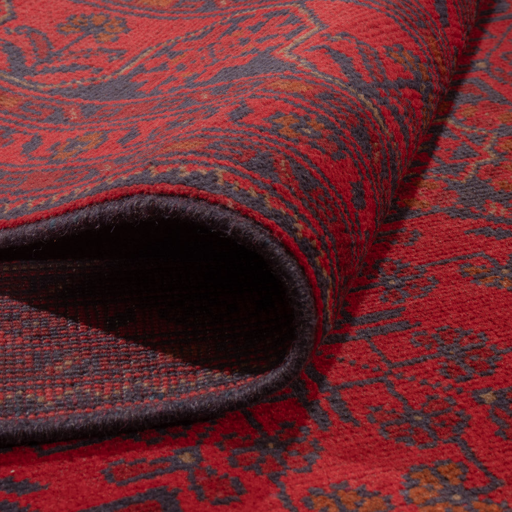 Afghaans tapijt - Kunduz - 231 x 176 cm - rood