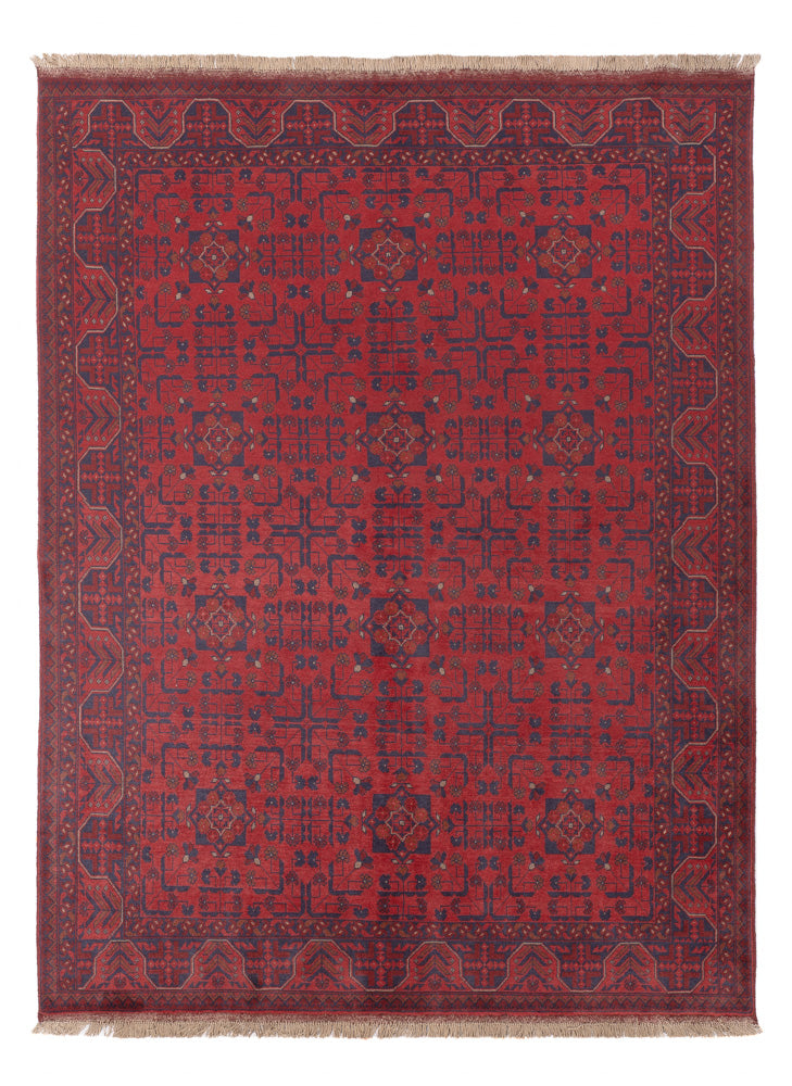 Afghaans tapijt - Kunduz - 234 x 171 cm - rood