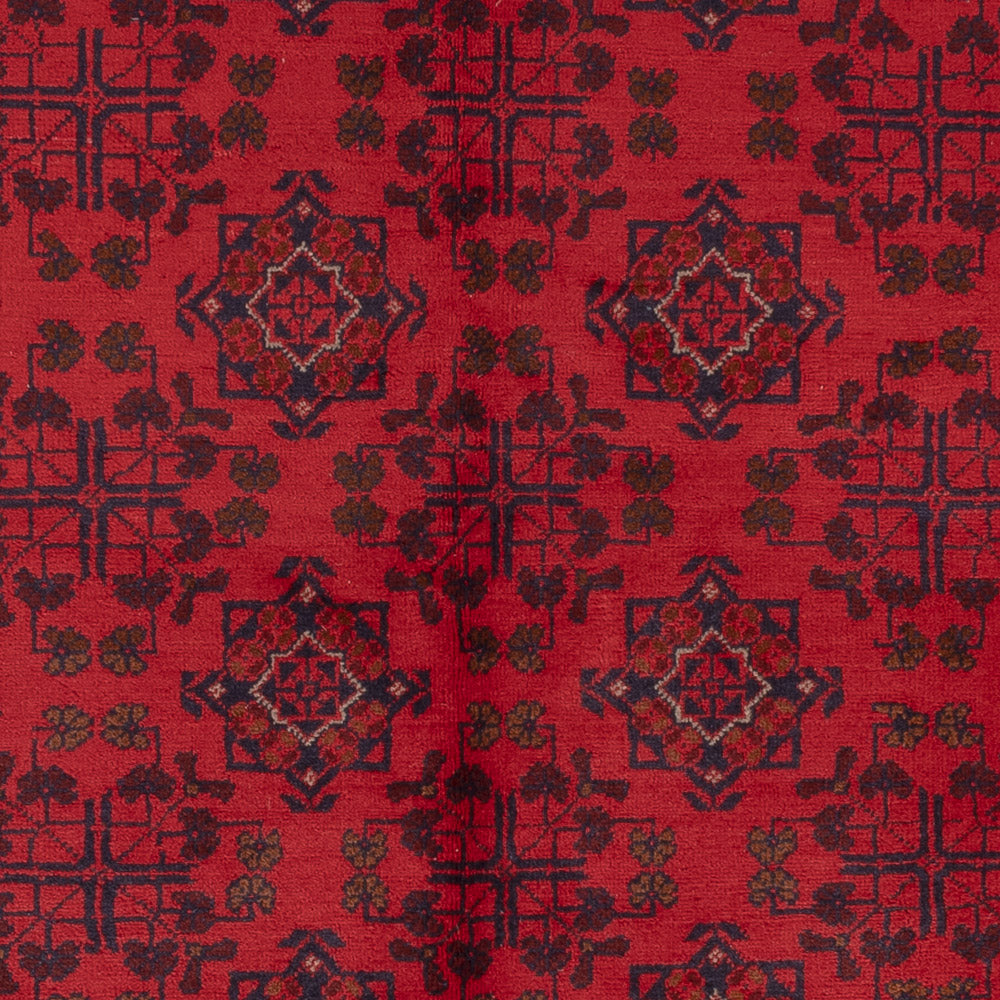 Afghaans tapijt - Kunduz - 223 x 173 cm - rood