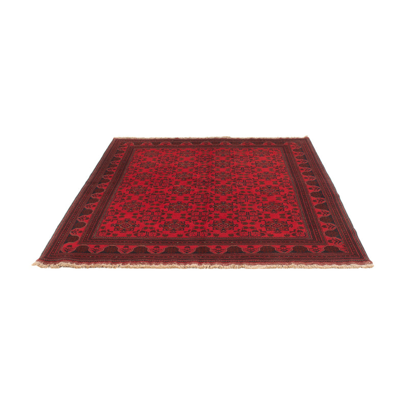 Afghaans tapijt - Kunduz - 223 x 173 cm - rood