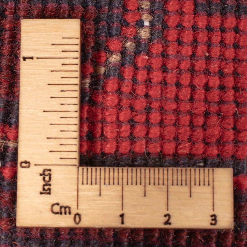 Afghaans tapijt - Kunduz - 223 x 173 cm - rood