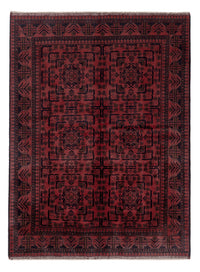 Afghaans tapijt - Kunduz - 197 x 146 cm - rood