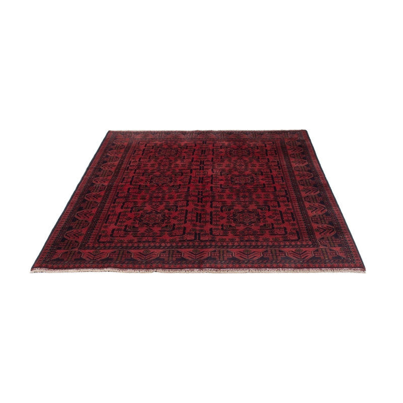 Afghaans tapijt - Kunduz - 197 x 146 cm - rood