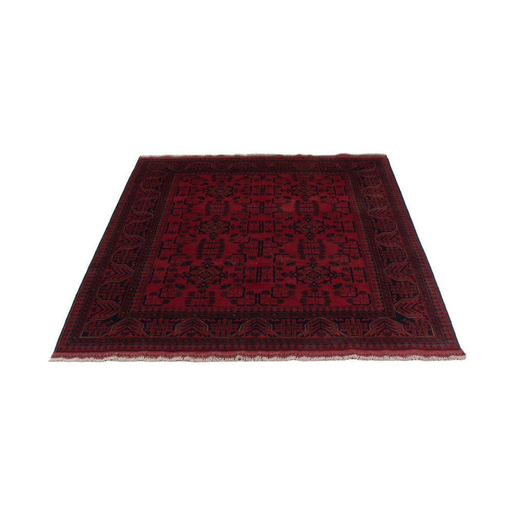 Afghaans tapijt - Kunduz - 205 x 147 cm - rood