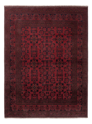 Afghaans tapijt - Kunduz - 206 x 151 cm - rood
