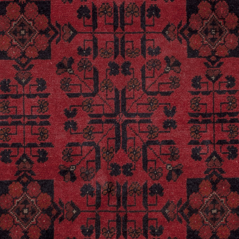 Afghaans tapijt - Kunduz - 206 x 151 cm - rood