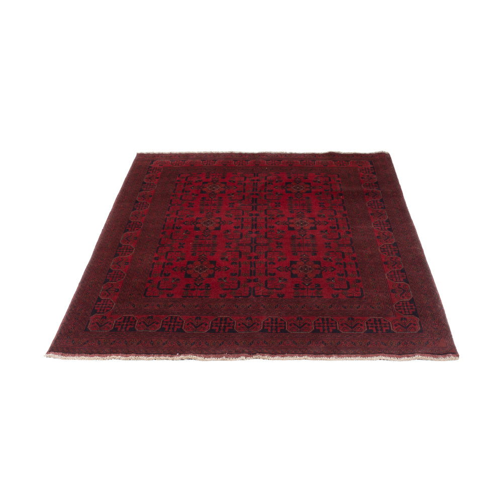 Afghaans tapijt - Kunduz - 206 x 151 cm - rood