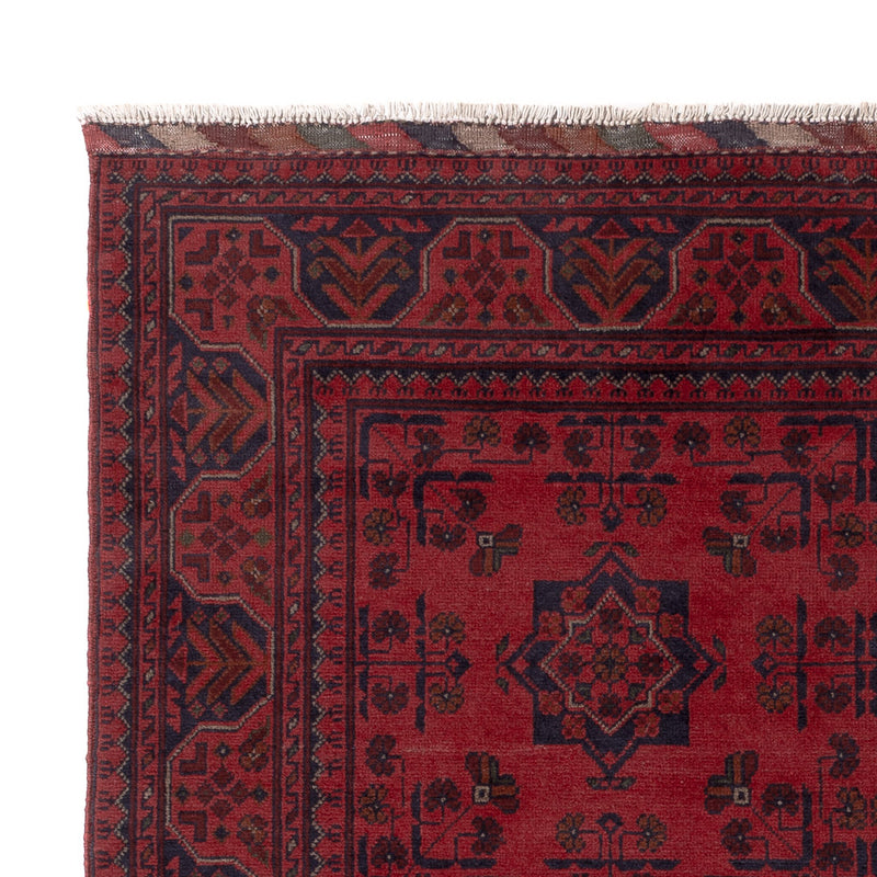 Afghaans tapijt - Kunduz - 200 x 148 cm - rood