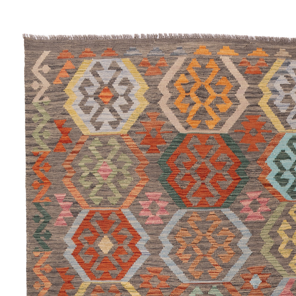 Kilim Maimana Tapijt 247x353cm - Wollen tapijt