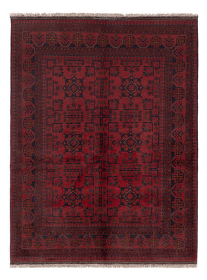 Afghaans tapijt - Kunduz - 200 x 152 cm - rood