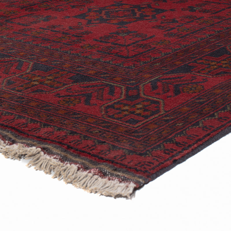 Afghaans tapijt - Kunduz - 200 x 152 cm - rood