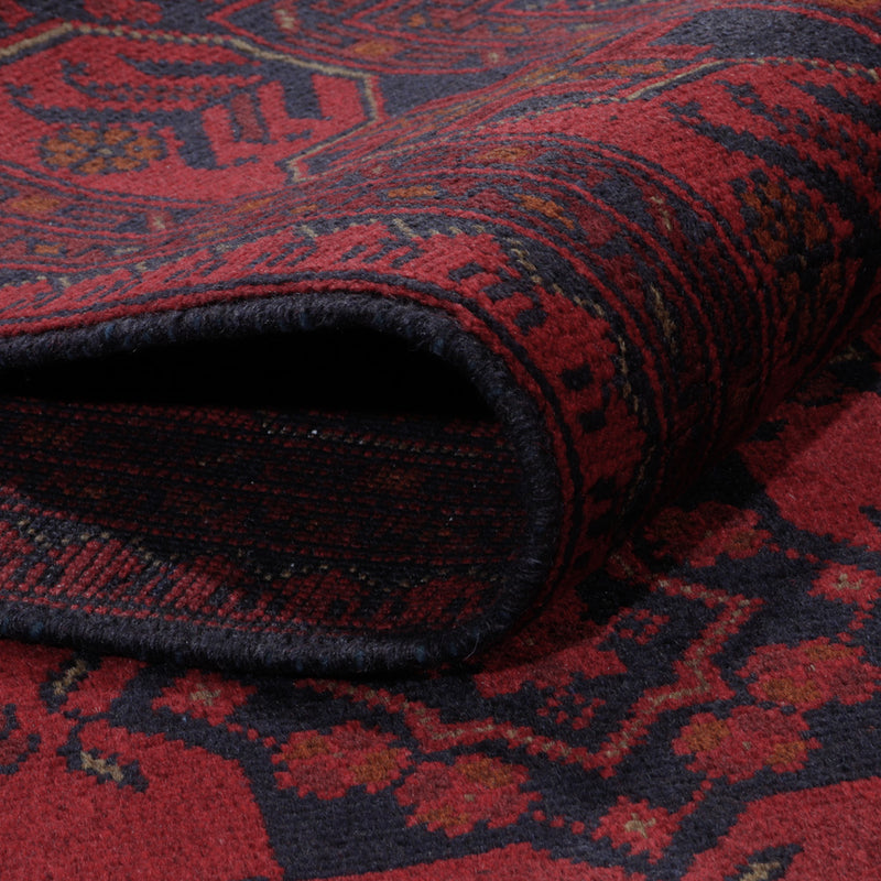 Afghaans tapijt - Kunduz - 200 x 152 cm - rood