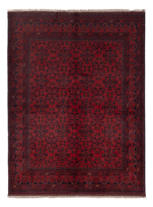 Afghaans tapijt - Kunduz - 200 x 151 cm - rood