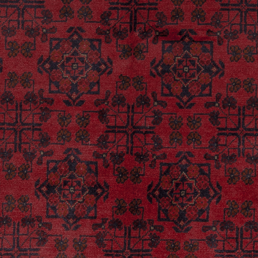 Afghaans tapijt - Kunduz - 200 x 151 cm - rood