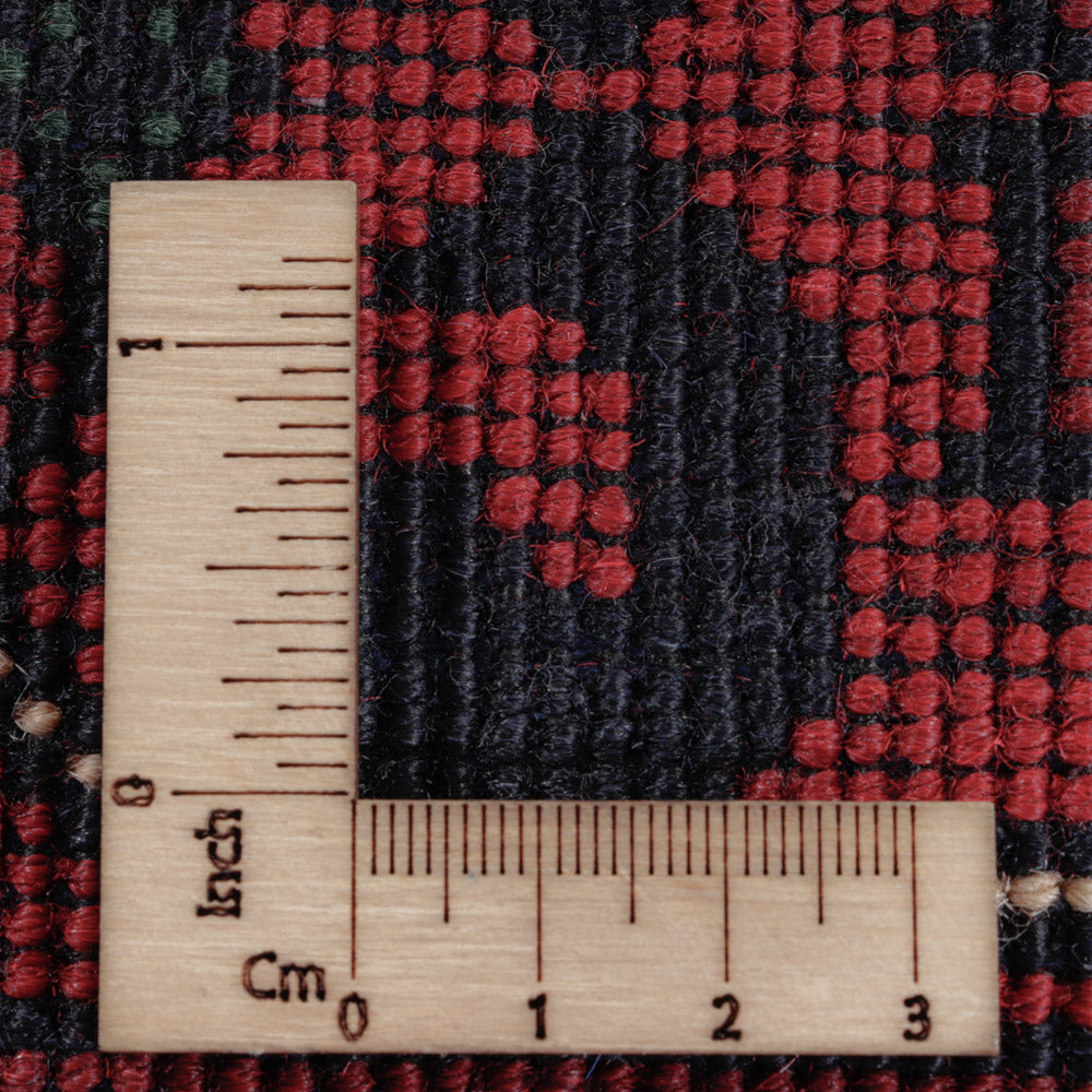 Afghaans tapijt - Kunduz - Koninklijke - 189 x 154 cm - rood