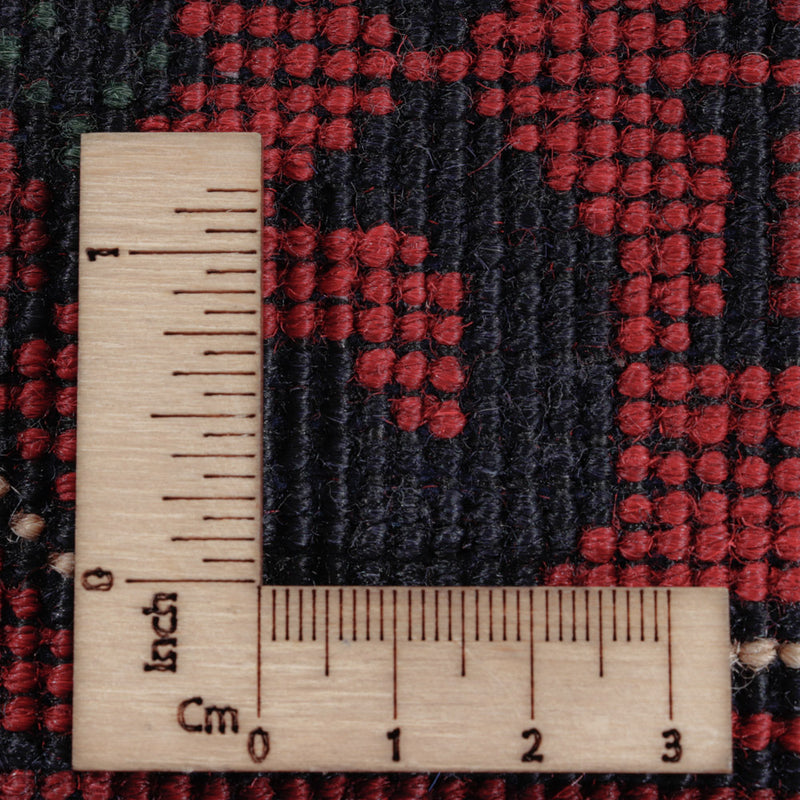 Afghaans tapijt - Kunduz - Koninklijke - 189 x 154 cm - rood