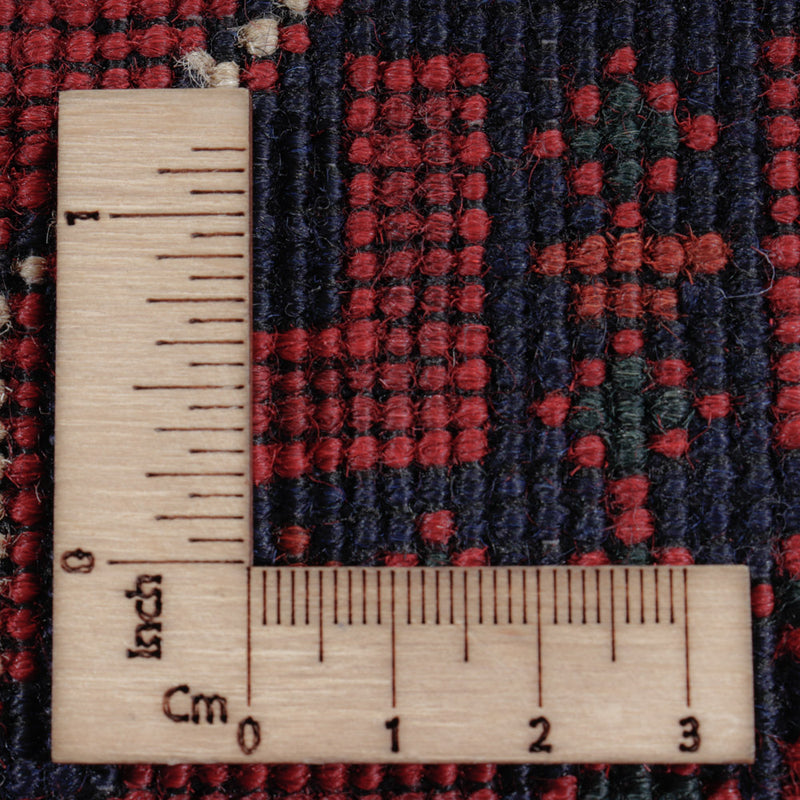 Afghaans tapijt - Kunduz - Koninklijke - 199 x 150 cm - rood