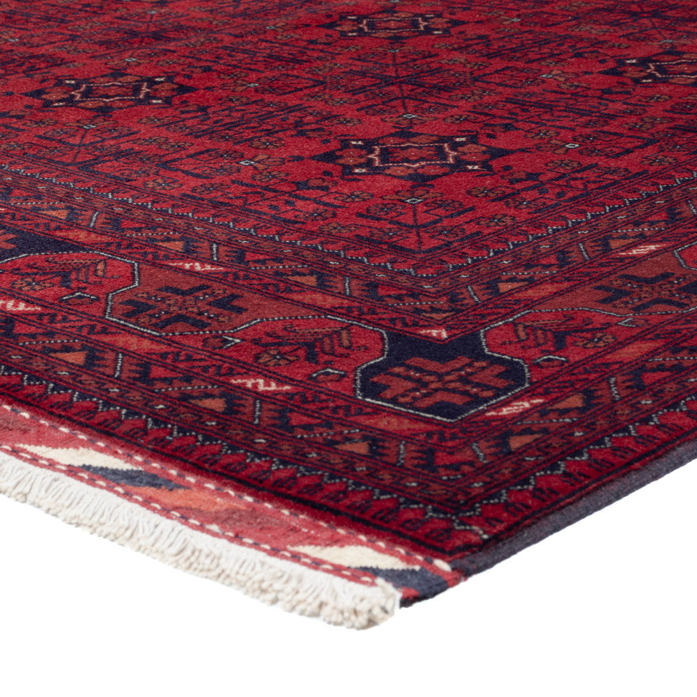 Afghaans tapijt - Koninklijke - 257 x 176 cm - rood