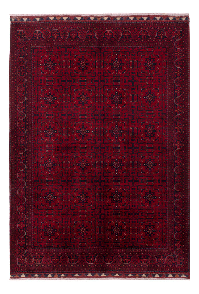 Afghaans tapijt - Koninklijke - 240 x 176 cm - rood