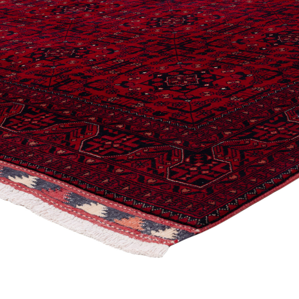 Afghaans tapijt - Koninklijke - 240 x 176 cm - rood