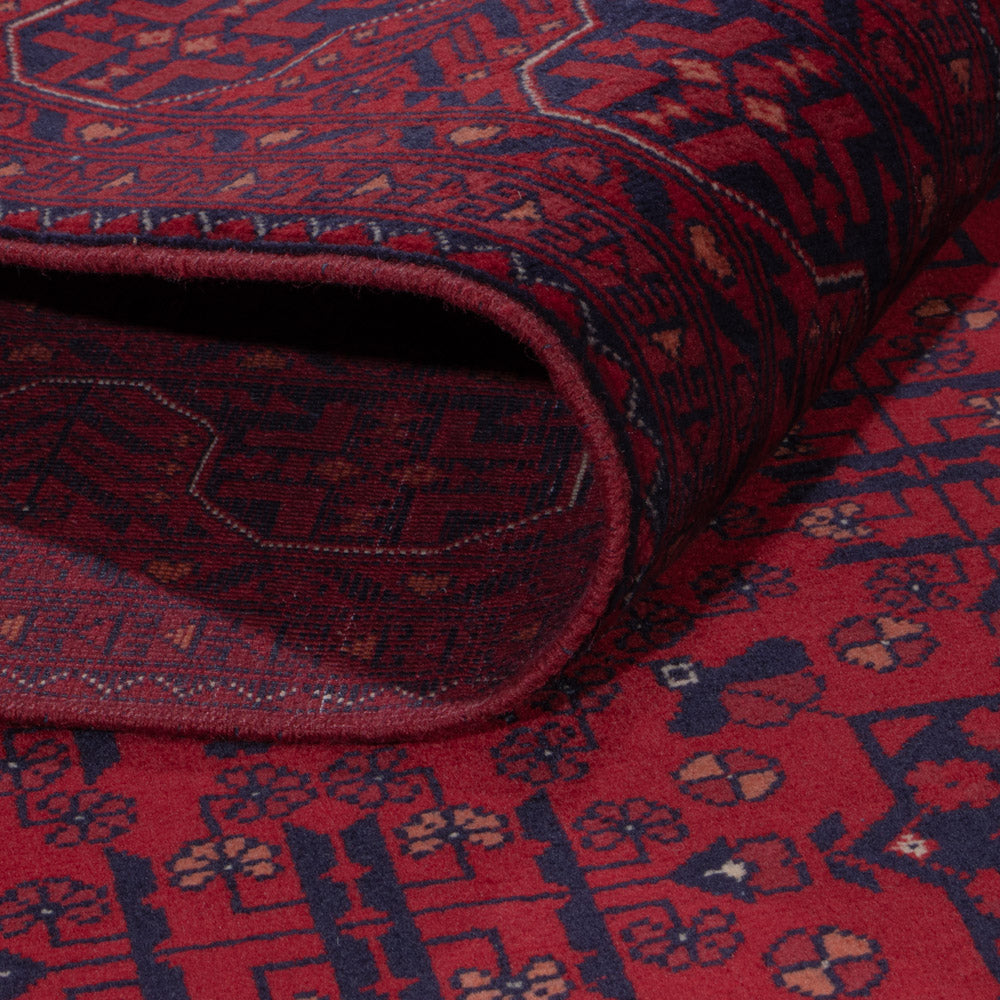 Afghaans tapijt - Koninklijke - 240 x 176 cm - rood