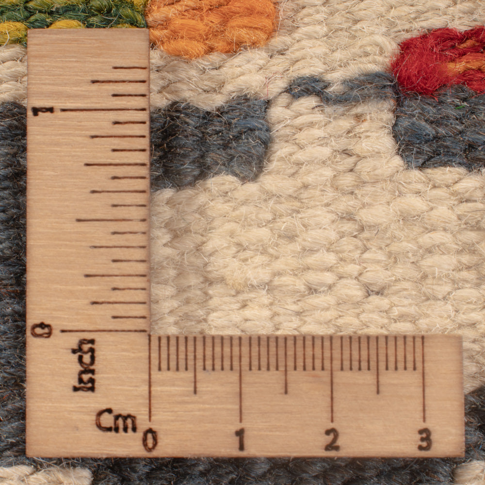 Kelim tapijt - Splash - 115 x 76 cm - veelkleurig