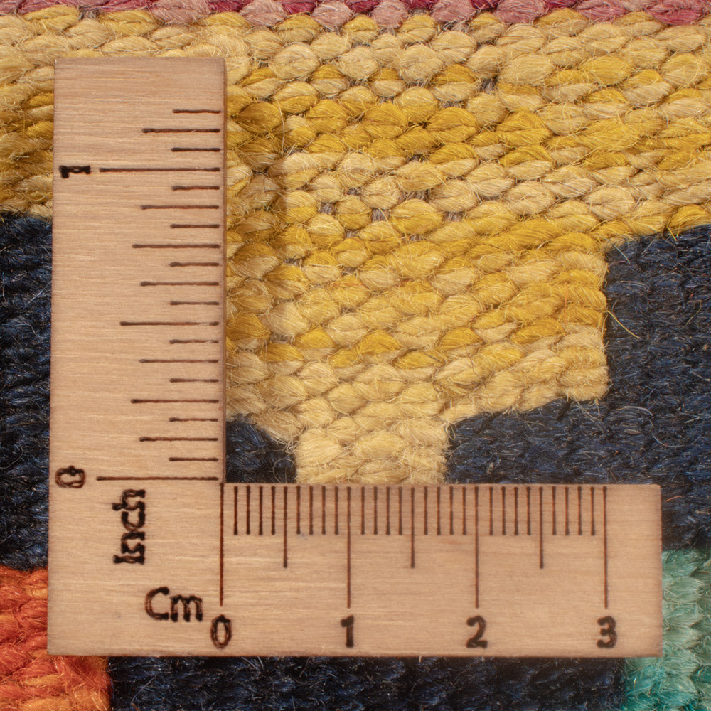 Kelim tapijt - Splash - 129 x 81 cm - veelkleurig