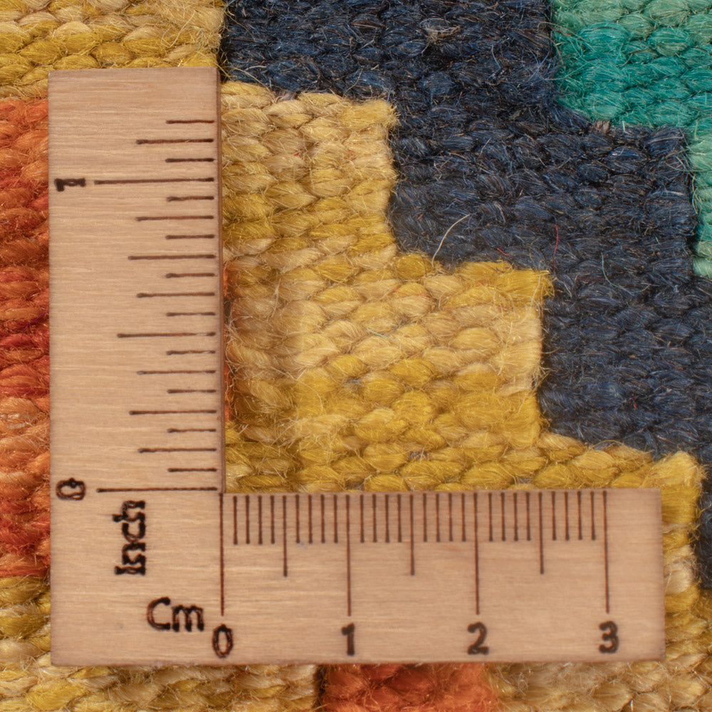 Kelim tapijt - Splash - 114 x 82 cm - veelkleurig