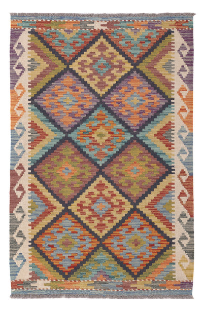 Kilim Maimana Tapijt 81x121cm - Wollen tapijt