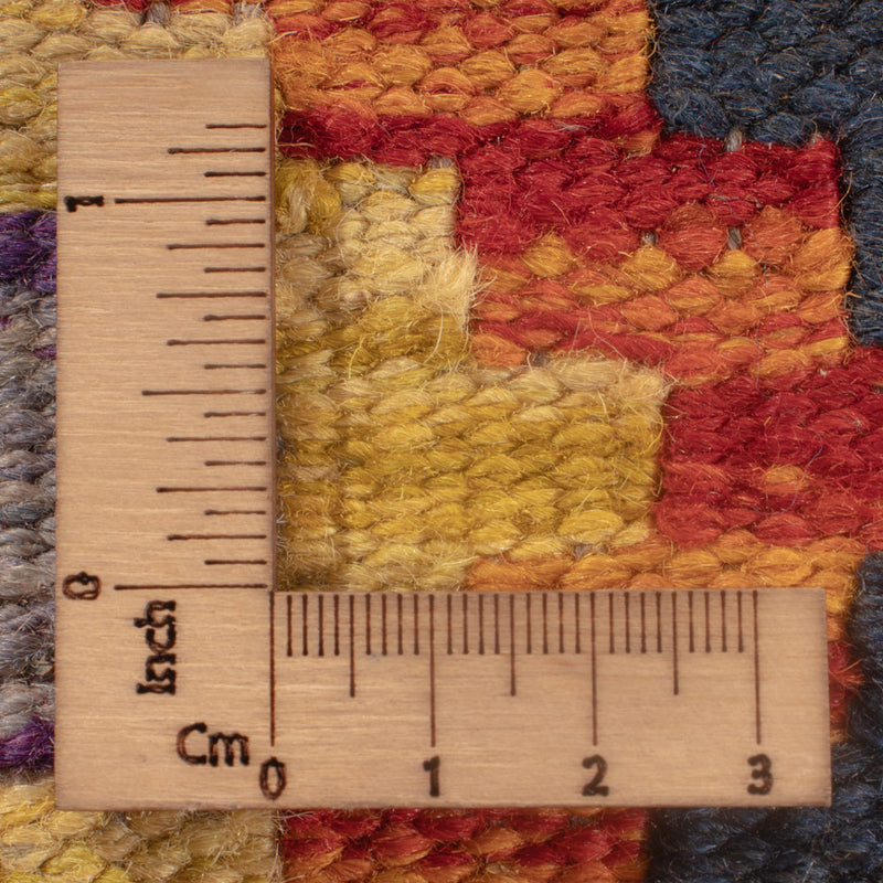 Kelim tapijt - Splash - 118 x 83 cm - veelkleurig