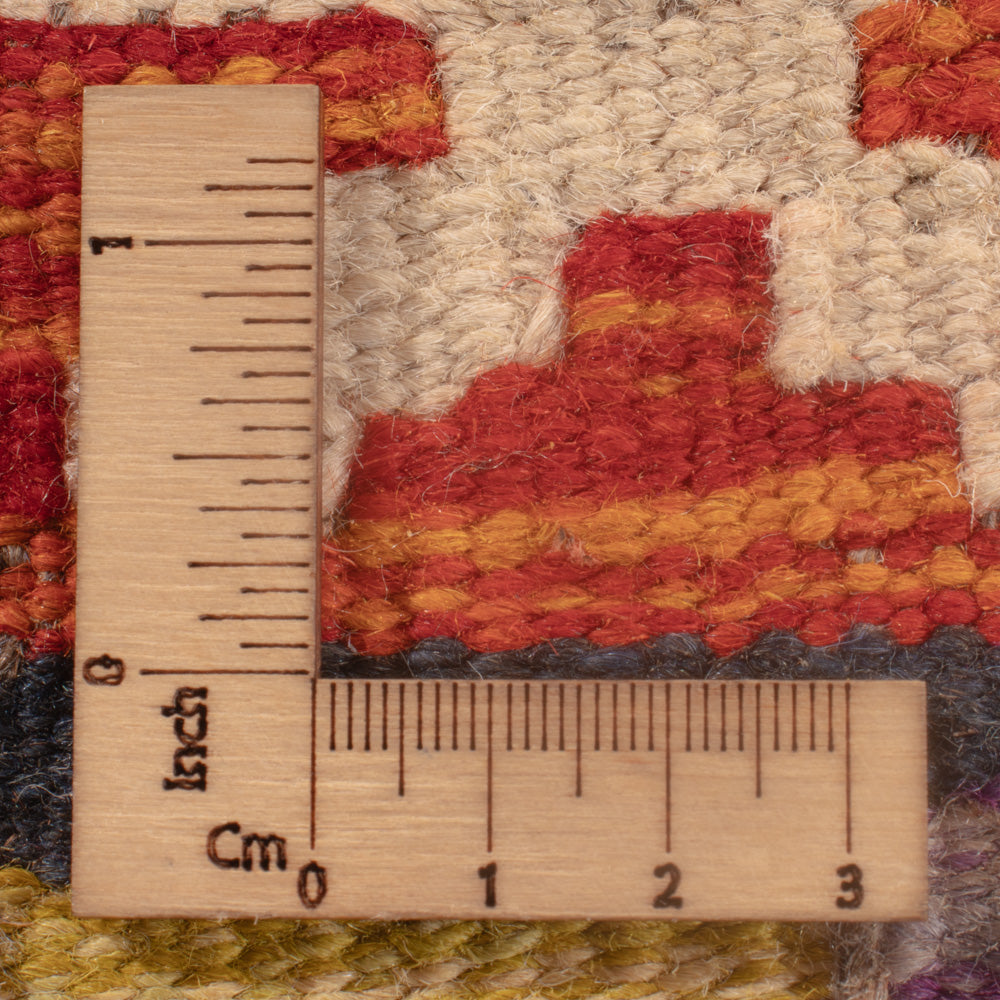 Kelim tapijt - Splash - 118 x 83 cm - veelkleurig