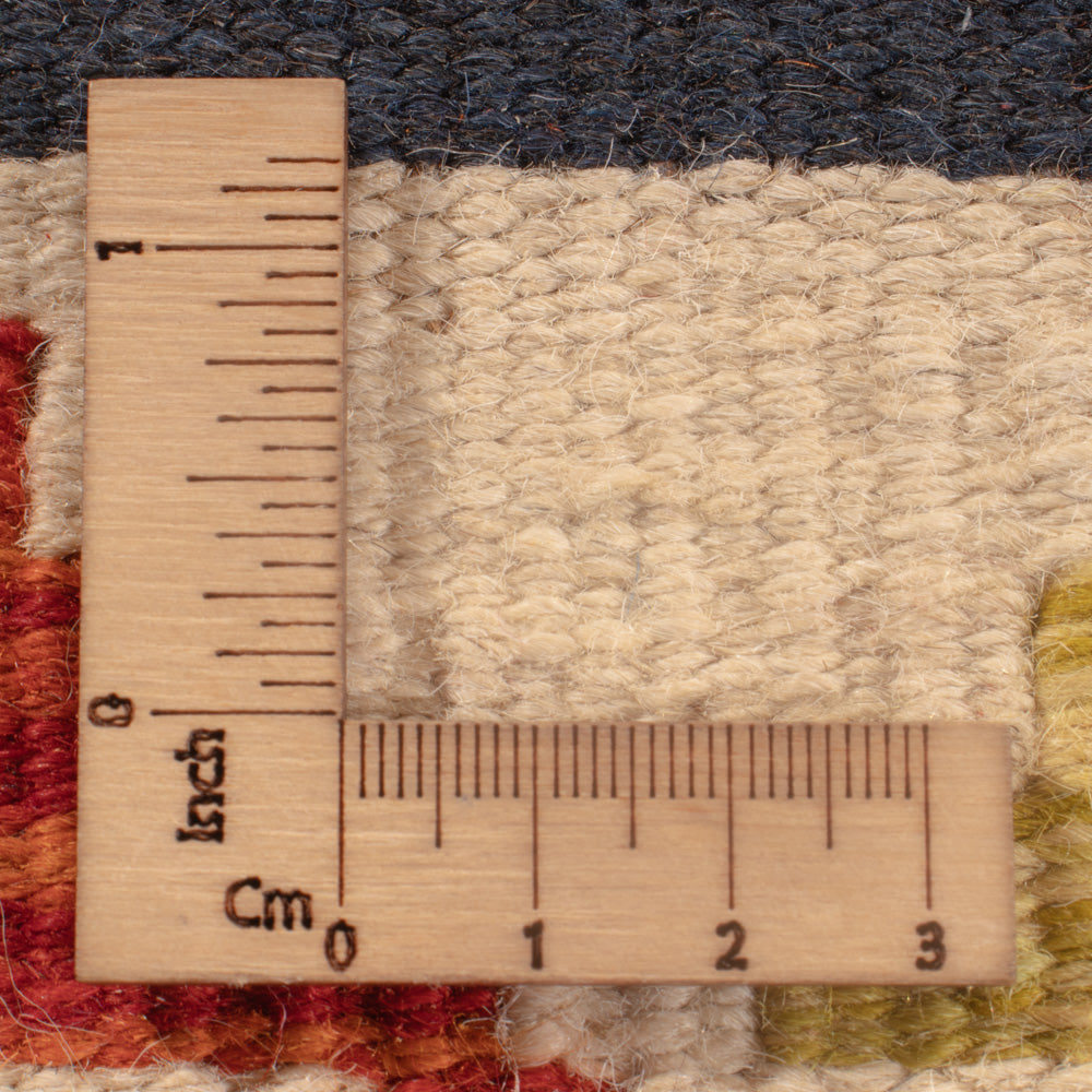 Kelim tapijt - Splash - 124 x 79 cm - veelkleurig