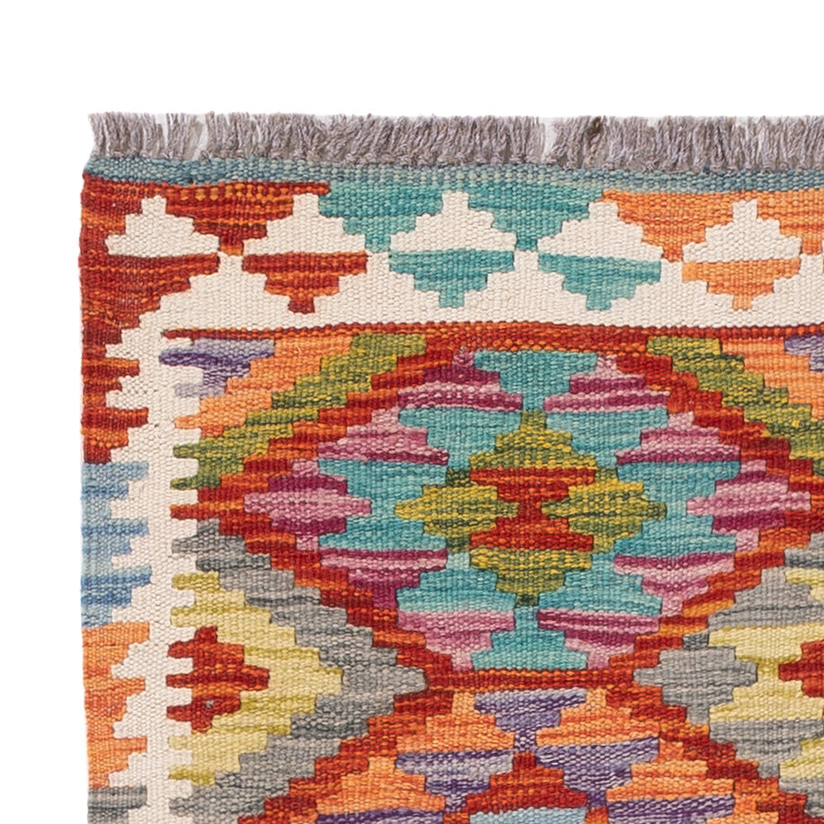 Kilim Maimana Tapijt 77x124cm - Wollen tapijt