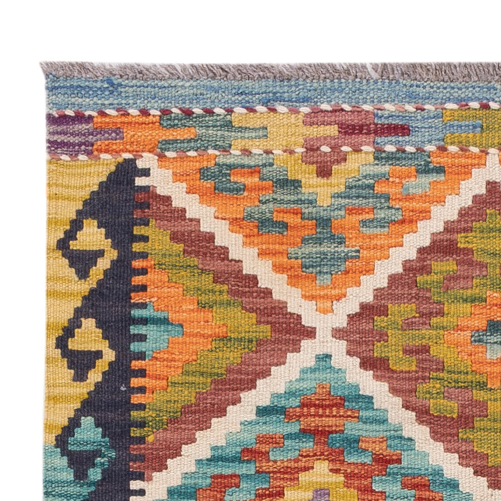 Kilim Maimana Tapijt 123x80cm - Wollen tapijt