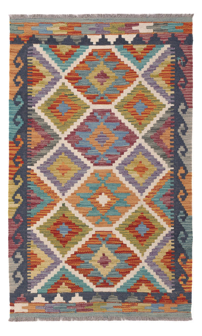 Kilim Maimana Tapijt 79x127cm - Wollen tapijt
