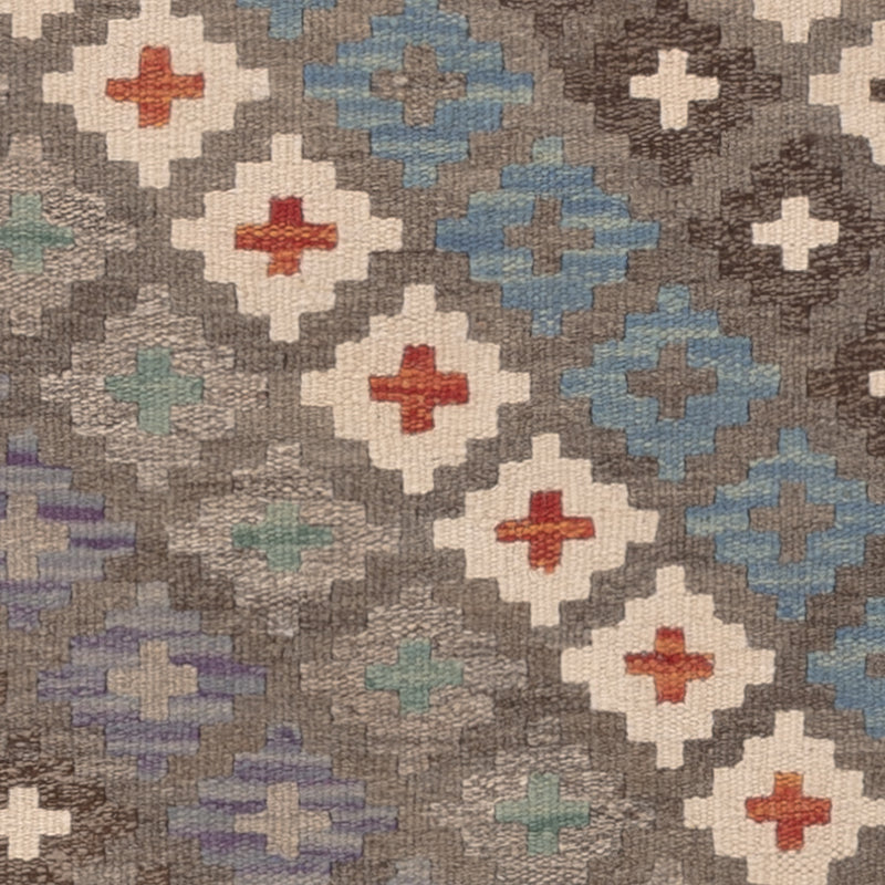 Kelim tapijt - Splash - 128 x 85 cm - veelkleurig