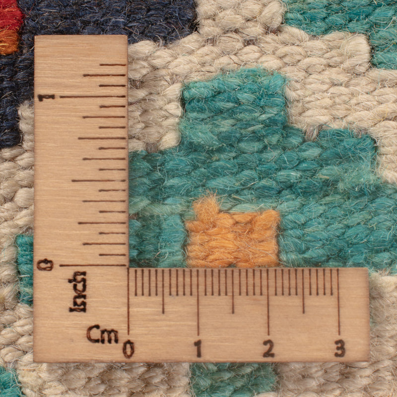 Kelim tapijt - Splash - 126 x 87 cm - veelkleurig