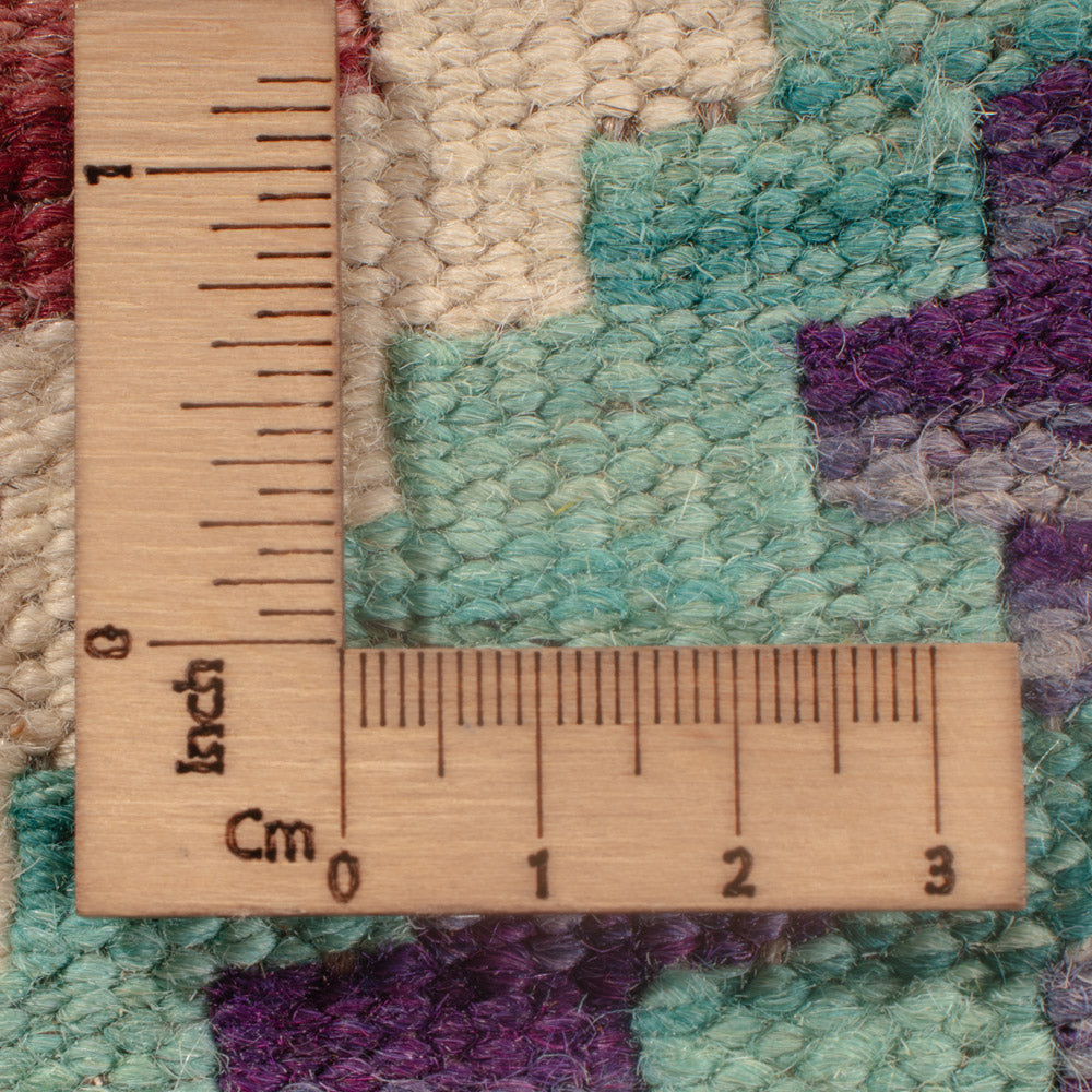 Kelim tapijt - Splash - 122 x 81 cm - veelkleurig