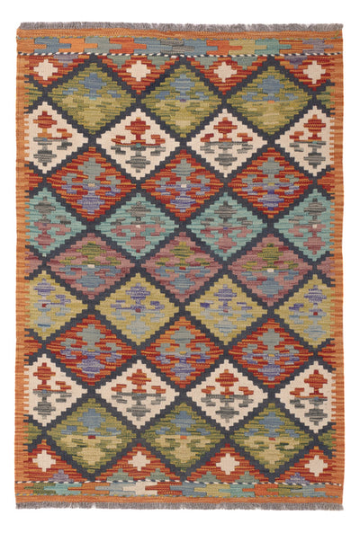 Kilim Maimana Tapijt 86x123cm - Wollen tapijt