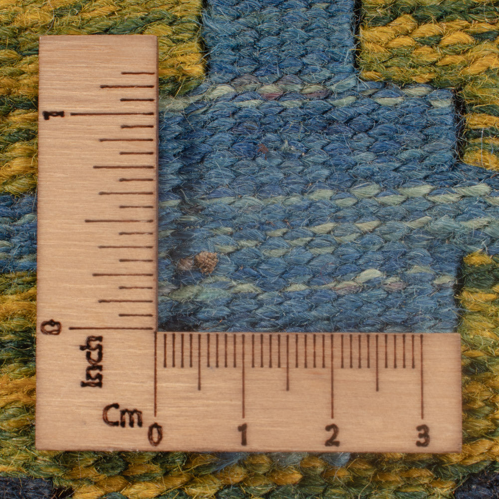 Kelim tapijt - Splash - 123 x 86 cm - veelkleurig